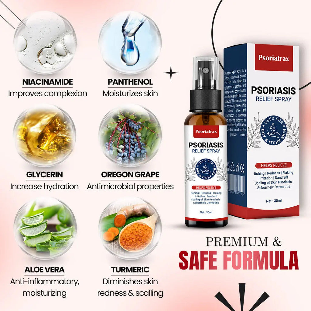 Psoriatrax Psoriasis Relief Spray - EVERRD USA