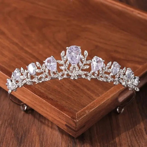 Bridal Tiara Hair Crown Wedding  Accessory - EVERRD USA