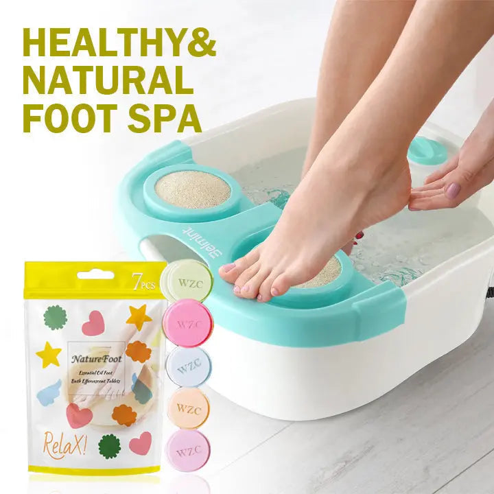 NatureFoot™ Essential Oil FootBath Effervescent Tablets - EVERRD USA